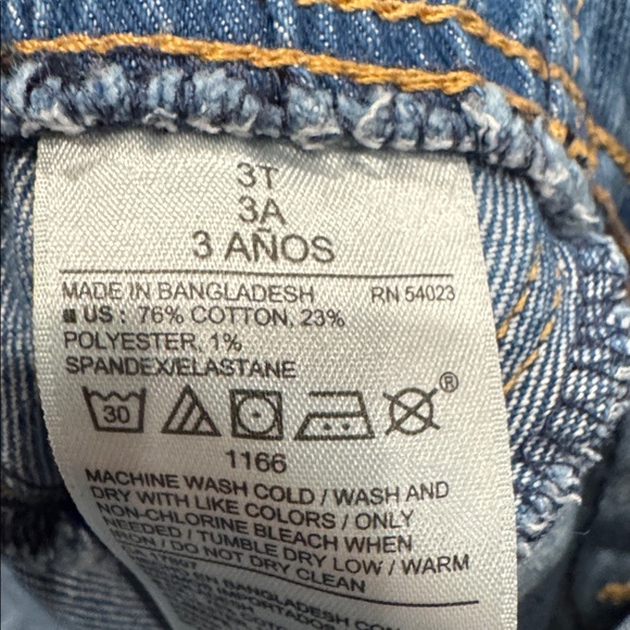 Cat & Jack Light Blue Denim Jeans - Picture 5 of 5